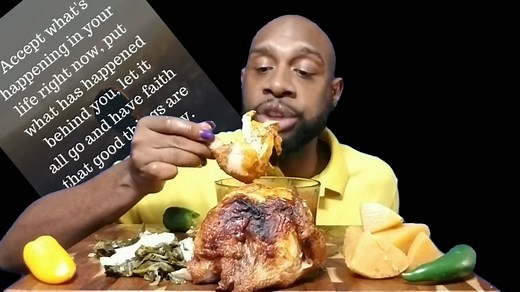 BLOVES SMACKALICIOUS SAUCE DIPPED WHOLE ROTISSERIE CHICKEN SOULFOOD MUKBANG | SOUL FOOD & recipes