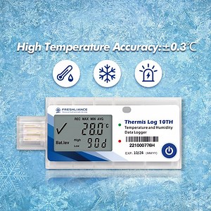 [Hot Item] Thermis Log 10th Medical Grade Temperature Humidity Data Tracker