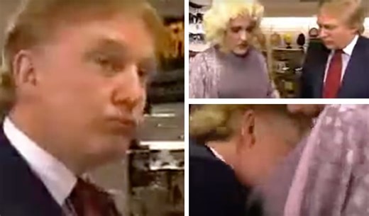 In case you’ve never seen it: The video where Donald Trump “motorboats” Rudy Giuliani in his drag persona, Rudia - The Adventures of Accordion Guy in the 21st Century