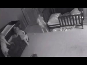 Horrifying moment toddlers are crushed by falling cabinet drawers