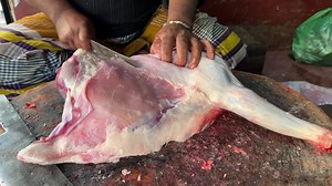 Live Mutton Cutting!!Great Delicious!!Excellent Fastest Huge Mutton Cutting By Expert Butcher Skills #meatcutting #goat #beef #GOAT #mutton #meatbox #muttonrecipes #goatmilk #muttonchops #meatless #muttonmasala #cowmeatcutting #meatlessmonday #meatsweats #goats #coworking #cow #meatdelivery #meath #meatfree #buffalony #meatheals #beefcattle #meat #cowaymalaysia #cowmeat #meatballs #BuffaloBills #muttonlover #biriyanilove | Meat And Fish Cutting