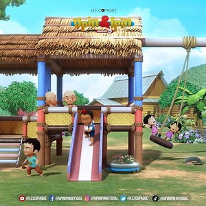 Cantikkan pondok baru ni? Seronok kitaorang semua main kat sini.... #UpinIpin | Upin & Ipin