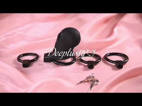 Vibrating Chastity Cage - Utimi & Deeplusty App-Controlled