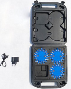 [Hot Item] 3pack LED Road Flares Emergency Disc Roadside Safety Light with 9 Flash Modes