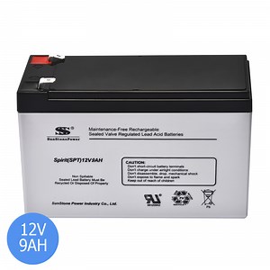 [Hot Item] Sunstone AGM 12V9ah Factory Price Battery Auto Control Sealed Lead Acid Maintenance Free Solar Storage Batteries
