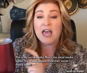 Sip, sip, sales! 磻 Social media marketing is like meeting your daily water intake goals – the benefits come with CONSISTENCY!  #AmpUpMyBiz #socialmediagrowthexpert #socialmediastrategist #socialmediamanagement | Amp Up My Biz | Facebook