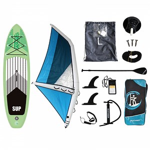 [Hot Item] Custom Kite Board Wind Wing Inflatable Surfing Surfboard Windsurf Paddleboard