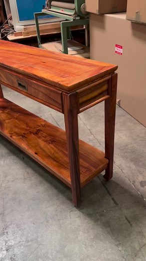 KOA CONSOLE TABLE by the craftsmen of Martin & MacArthur. | Martin & MacArthur