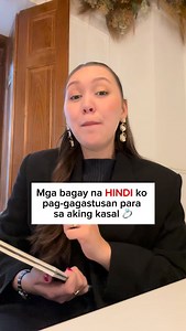 46K views · 10K reactions | Mga bagay na hindi ko pag-gagastusan para sa aking kasal  Part 4! Kayo? Paano kayo nagtipid para sa kasal niyo? Comment down below! #weddingphilippines #weddingbudget #dotsmemories #viralidea #manyideas | Wedding Ideas PH | Facebook