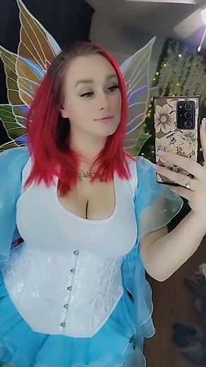 🧚🧚‍♀️🧚‍♂️Check out these 3 wonderful cosplayers wearing our FlutterWings app controlled wings 🤩 Available in black or white iridescence, we can also do custom ones as well. And the wings are changeable, so you can use them in so many cosplay #fairy #wings #fairycore #cosplay #corset #magic | The Tail Company