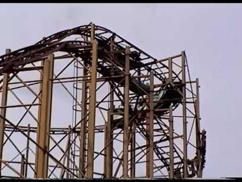 Roller Coaster Film : Belle Vue JET STREAM also at Rhyl North Wales. On board ride at Belle Vue .