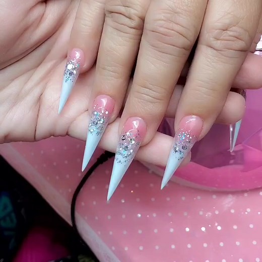 Enailcouture.com 123go press on gel demo #nail #gelnails #nailsdid #nailart #naillife #stilettonails #nailpolish #nailsalon #nailporn #GlamNails | Max Estrada