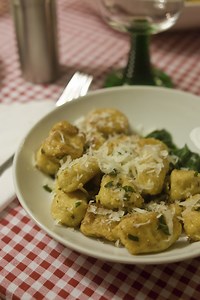 Butternut squash gnocchi with sage brown butter