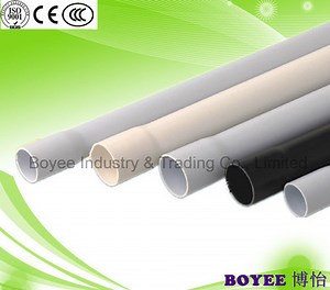 [Hot Item] PVC Electrical Cable White or Gray Color Conduit Pipe