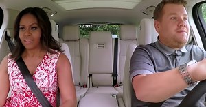 Michelle Obama Uses 'Carpool Karaoke' To Highlight Pressing Global Issue