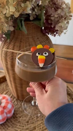 Because Turkey-tinis need to be on your Thanksgiving menu this year. Make an espresso martini even better with a cute turkey candy topper. And add to the kid’s chocolate milks to make them feel special too! Tap to save 🦃🍗 | Our Tiny Nest