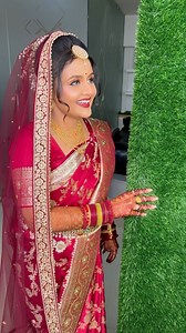 41 reactions · 11 comments | When posing like a bride is too hard !!! 﫠 it was so much fun trying to get her bridal shots  my beautiful bride for her wedding. #makeupbyromma #weddingsaree #weddingmakeup #weddingday #odiabride #odishamakeupartist | Makeup by Romma | Facebook