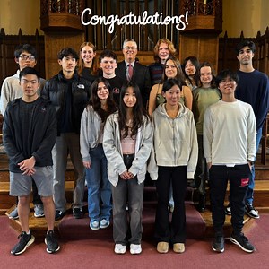 Congratulations to these hard-working students! This spring, 21 NMH students were inducted into the Cum Laude Society. The independent-school equivalent of the National Honor Society, Cum Laude recognizes students with outstanding academic records. We applaud this amazing achievement! | Northfield Mount Hermon NMH