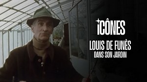 1973 : Louis de Funès dans son jardin bio