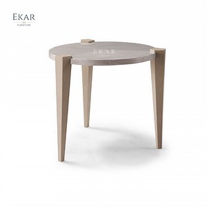 [Hot Item] Stylish Contemporary Chevron Pattern Panel Corner Table