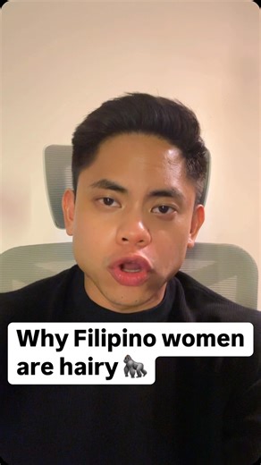 Ken on Instagram: "Here’s Why Filipina women are hairy 🦍 #philipines #makati #manila #quezon #bgctaguig #cebu #pasig #pasay"