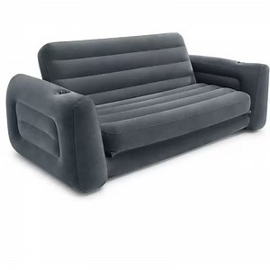 [Hot Item] Factory Direct Folding Double Flocked Deluxe Built-in Air Bed Mattresses