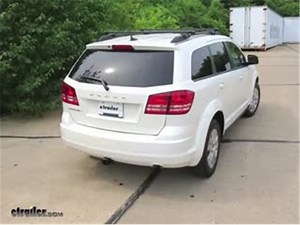 Installing the Draw-Tite Max-Frame Trailer Hitch Receiver on your 2016 Dodge Journey