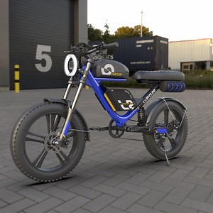 [Hot Item] Long Range Electric Mountain Bike 1000W Powerful Fat Tire Ebike 48V for Adults off-Road and Commuting