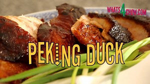 How to Make Peking Duck. Perfect Chinese Roast Peking Duck with Hoisin Sauce and Honey. - Whats4Chow