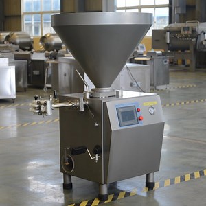 [Hot Item] Industrial Automatic Electric Hydraulic Vacuum Chicken Sausage Stuffers Filler Making Filling Stuffing Machine Meat Processing