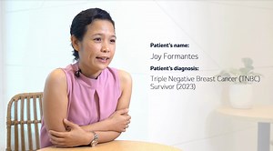 3.3K views · 43 reactions | Diagnosed with Stage 3A Triple-Negative Breast Cancer, Joy faced surgery, chemo, and immunotherapy head-on with unwavering support from loved ones and fellow survivors. Today, she shares her story to remind others: get checked, stay strong, and never fight alone. Watch her story. Be inspired. Spread hope. #TNBC #HopeFromWithin #survivorship PHNON01066 | Hope From Within | Facebook