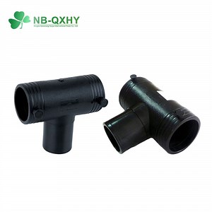 [Hot Item] SDR11 Gas Supply HDPE Electrofusion Fitting Equal Tee Pipe Fitting