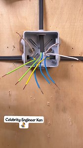 2.4K views · 13 reactions | How to relaibly connect wires in a junction box #safety #electric #wires | CelebrityEngineer Ken | Facebook
