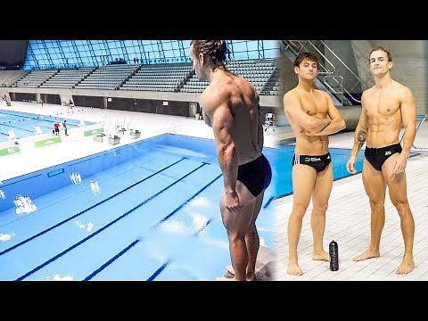 BODYBUILDER TRIES OLYMPIC DIVING (Ft Tom Daley)
