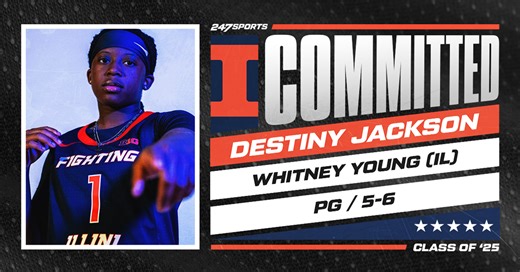 2025 5-star point guard Destiny Jackson commits to Illinois