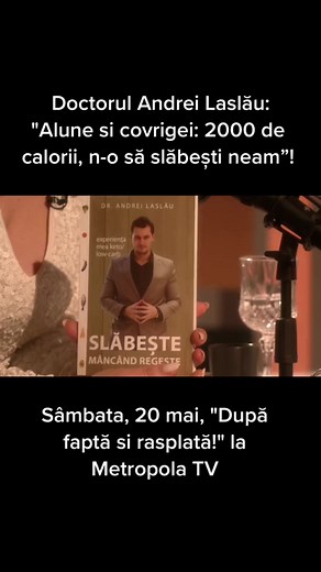 Mulțumesc pentru invitație, Metropola TV, Cristina Siscanu Ionescu Vrei să slăbești si îți e greu pentru că nu știi cum să începi să tii dietă? Mii de oameni au avut super rezultate cu dieta keto de 30 zile de la mine din carte. Începe-ți și TU AZI TRANSFORMAREA TA. Cumpără ACUM 👇https://carte.andreilaslau.ro/index.php/produs/pachet-transformarea-ta-slabeste-mancand-regeste/#drlaslauandrei #andreilaslau #nutritionist #dieta #keto #slabesc #rapid #fyp #trending #viral #romania #sanatoasa #health