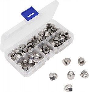 [Hot Item] M3 M4 M5 M6 M8 M12 DIN1587 Hex Crown Dome Acorn Cap Nut Nylon Acorn Cap Nuts