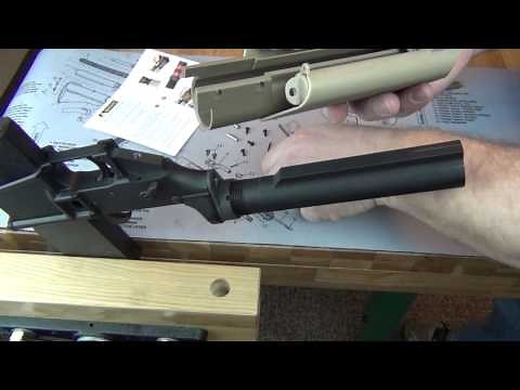 AR/AK PISTOL CHEEK REST KIT INSTALLATION