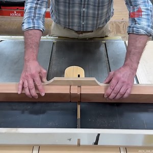 Creating Table Legs Using a Table Saw #Woodworking #Woodworker #TableSaw #BuildingThings | Jon Peters Art & Home
