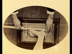 The Bertillon system that cataloged criminals by their physical measurements, 1894