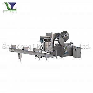 [Hot Item] Induction French Fries Peanut Automatic Batch Fryer Machine