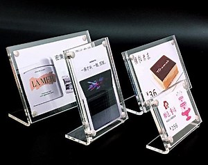 [Hot Item] A5 Desktop Clear Acrylic Display Rack / Brochure Holder