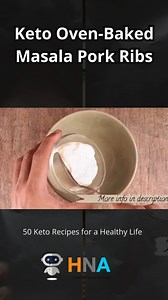 Keto Oven Baked Masala Pork Ribs #ketorecipes | All about health and nutrition