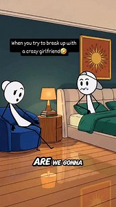 78K views · 46K reactions | Audio credits @hawaaa.s When you try to break up with a toxic girlfriend #dating #relationships #relatable #boyfriend #girlfriend #trendingreels #breakup #foryou #fyp #reels #marriedlife | HumorAnimation0 | Facebook