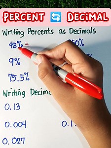 36K views · 1.7K reactions | DECIMAL  PERCENT ‼️ #math #mathteachergon #mathreview #mathtutorials | Math Tutorials | Facebook