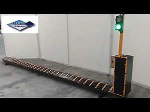 Surface Mounted Spike Barrier , Motorized Electromechanical Surface Mounted Tyre Killer ,Tire Killer