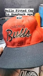 17K views · 312 reactions | Bulls Fitted Cap to Snapback mga sir...