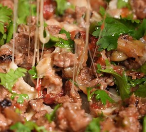 Giant Delicious Eggplant stuffed with Veal | AZERBAIJAN-Recipe