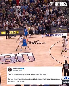 That Thunder basketball is relentless 😮‍💨 | Oklahoma City Thunder