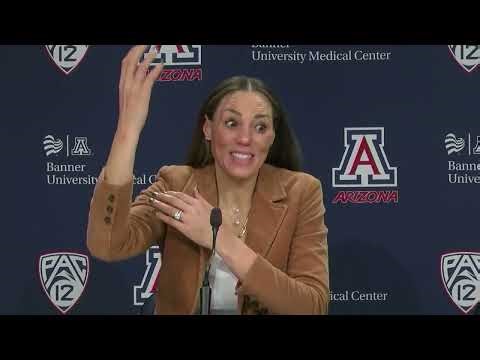 Arizona Women's Basketball Press Conference - Adia Barnes